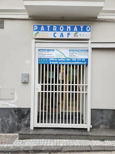 Ingresso della sede CAF Patronato Trentola Ducenta